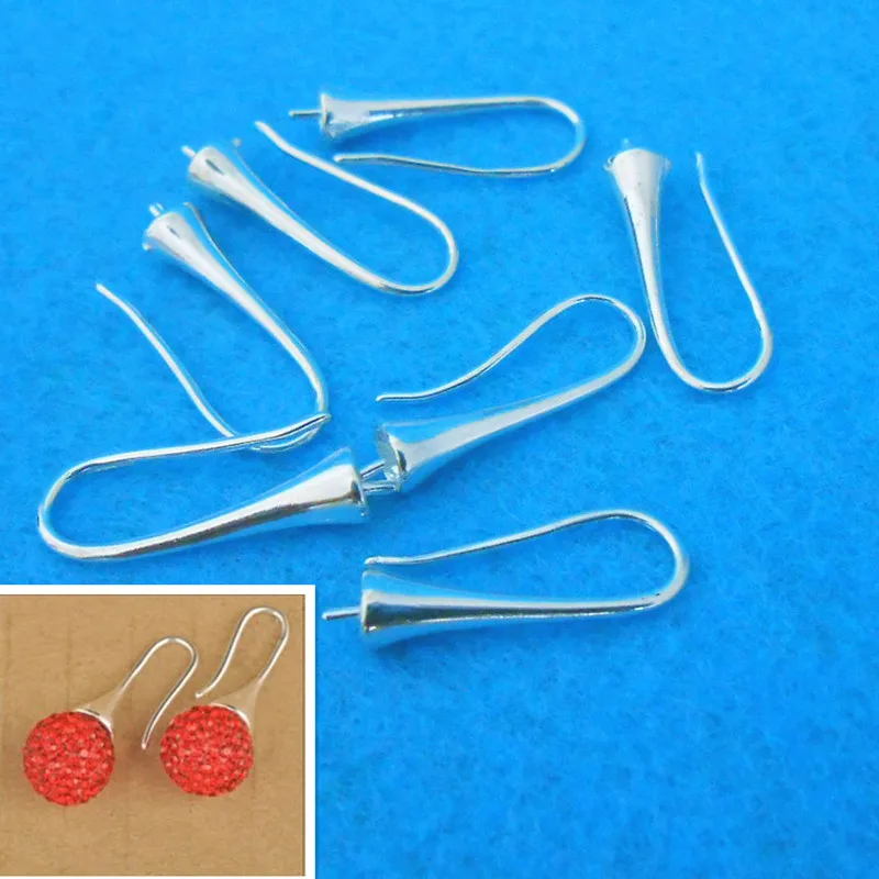 50pcs 925 Sterling Silver Jewelry DIY Accessories 925 Silver Hook For Necklace Findings & Components 8*20MM
50pcs 925 Sterling Silver Jewelry DIY Accessories 925 Silver Hook For Necklace Findings & Components 8*20MM
