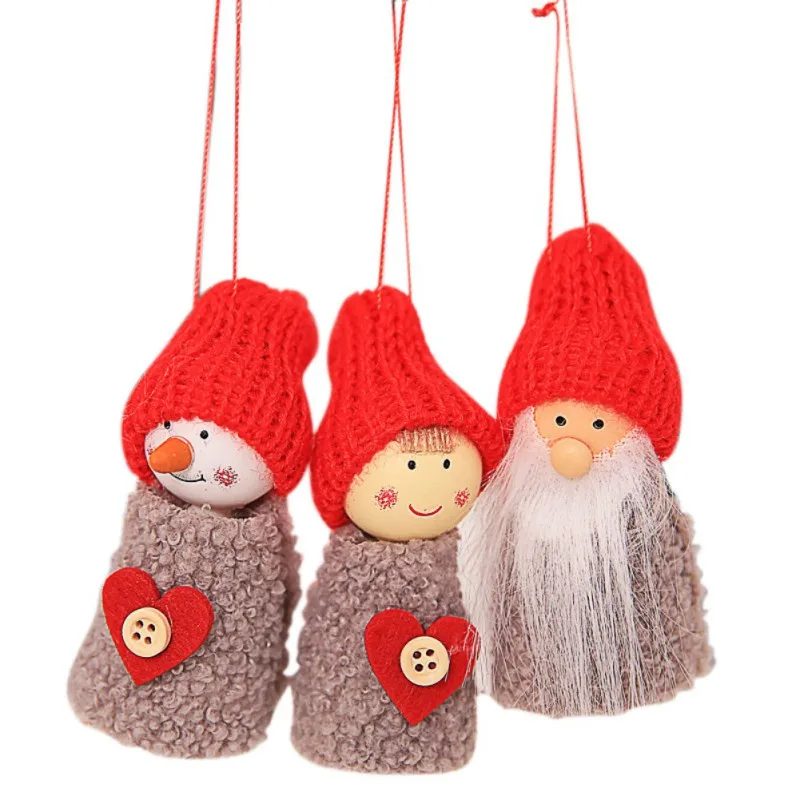 3pcs/set Santa Claus Snowman Ornaments Toy Dolls Door Tree Hangings Kids Gift New Year Christmas Decoration for Home 
3pcs/set Santa Claus Snowman Ornaments Toy Dolls Door Tree Hangings Kids Gift New Year Christmas Decoration for Home
