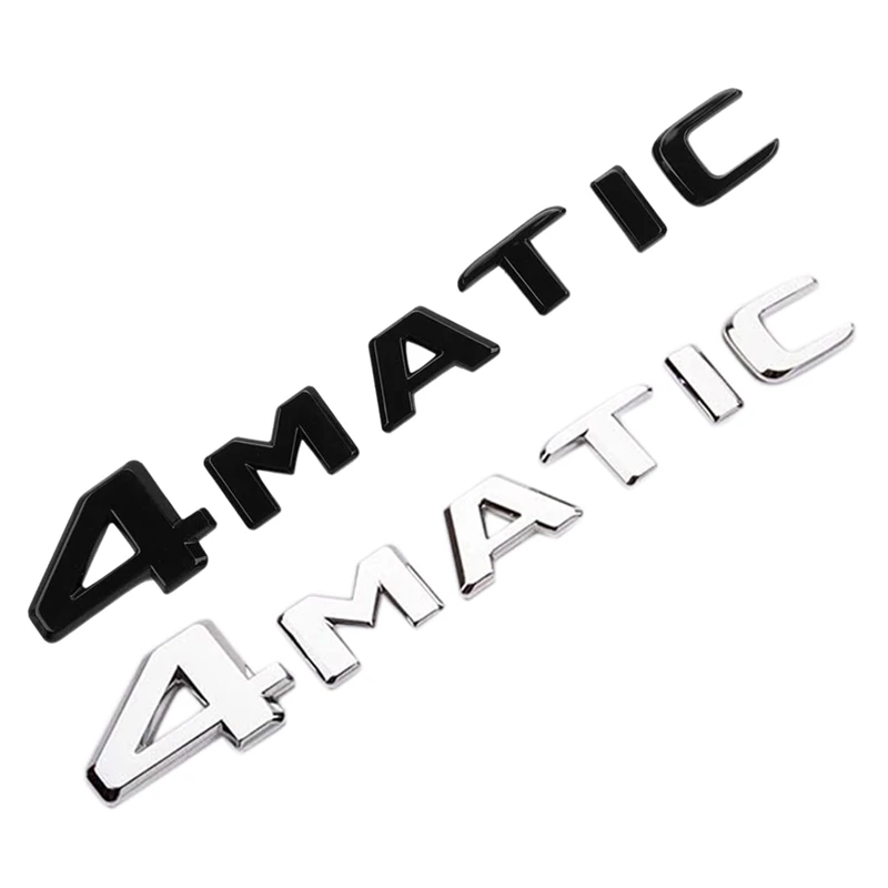 4MATIC Auto Trunk Door Fender Bumper Badge Decal Emblem Adhesive Tape Sticker Replacement for Mercedes-Benz
4MATIC Auto Trunk Door Fender Bumper Badge Decal Emblem Adhesive Tape Sticker Replacement for Mercedes-Benz