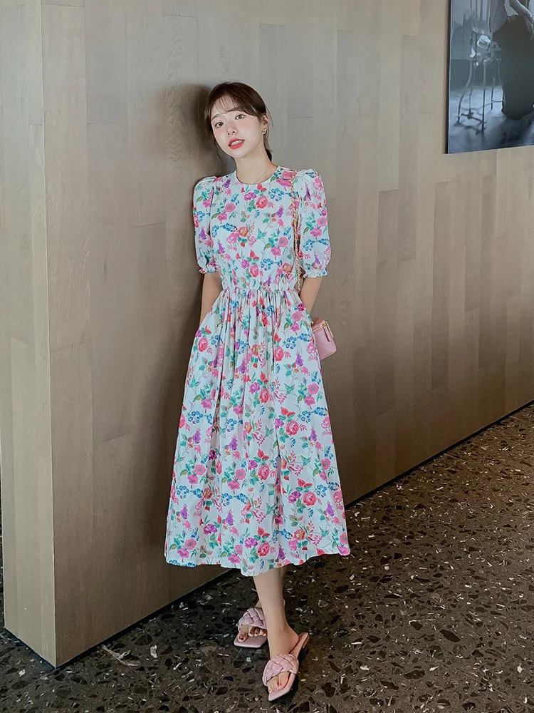 Boho Vintage Vacation Dresses Pocket Women Long Floral Chiffon Dress Summer Autumn Runway Elegant Korean Fairy Party Night Dress
Boho Vintage Vacation Dresses Pocket Women Long Floral Chiffon Dress Summer Autumn Runway Elegant Korean Fairy Party Night Dress