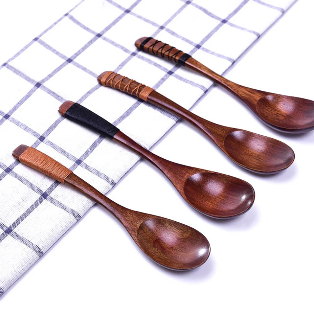 4pcs/20cm Natural Wood Japanese-style Environmental Tableware Cooking Honey Coffee Spoon Mixing Spoon
4pcs/20cm Natural Wood Japanese-style Environmental Tableware Cooking Honey Coffee Spoon Mixing Spoon
