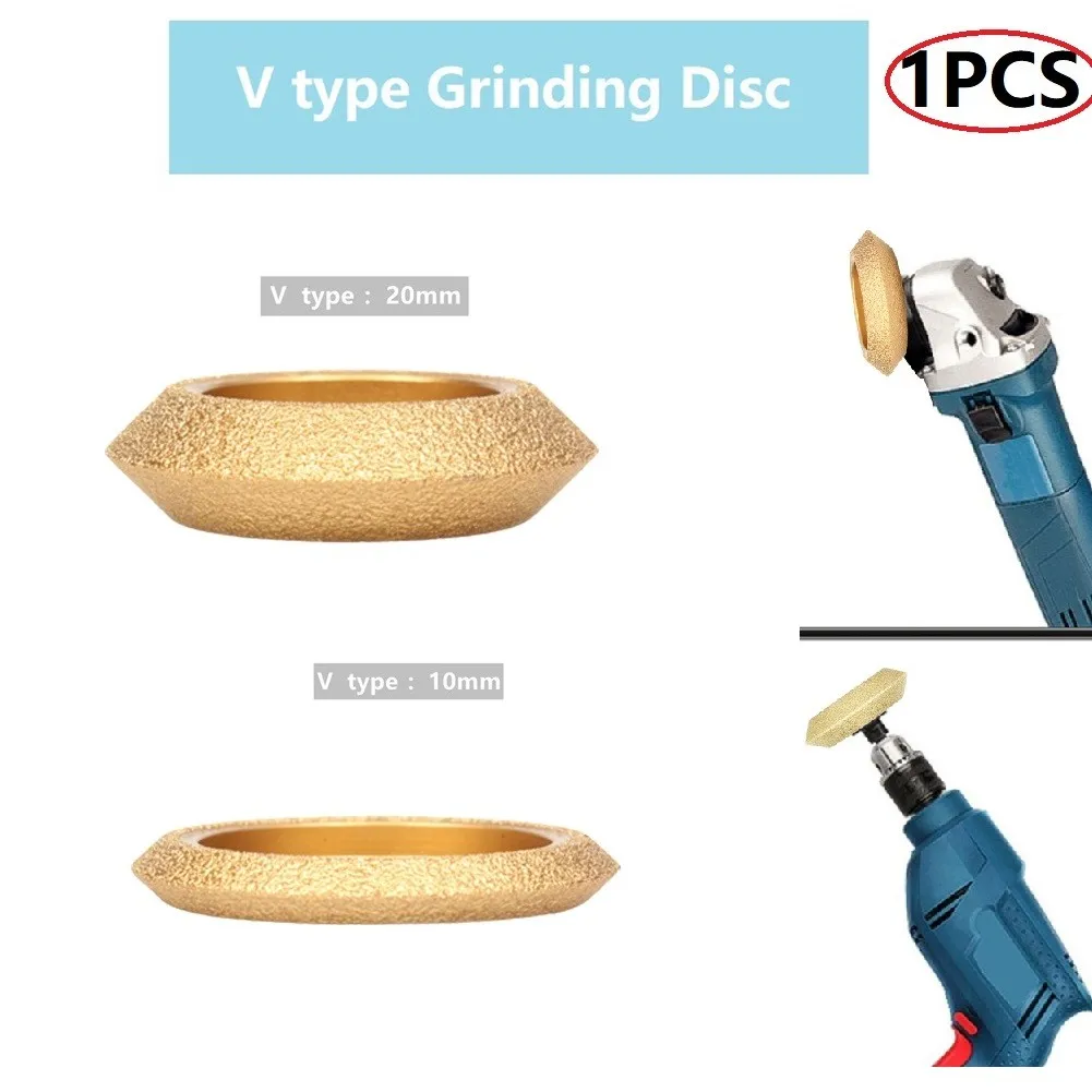 Free Shipping 1PC Bore 10-20mm Vacuum Brazed Diamond Grinding Wheel Demi-bullnose Edge Profile Polishing Disc Suit For Machine
Free Shipping 1PC Bore 10-20mm Vacuum Brazed Diamond Grinding Wheel Demi-bullnose Edge Profile Polishing Disc Suit For Machine