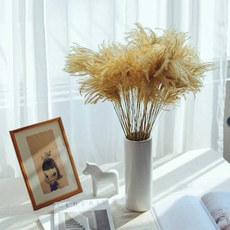 25 or 50pcs Dry Flower Bouquet Real Gold Pampas Grass Wedding Party Home Table Decoration Natural Dried Flowers Plants Bunch
25 or 50pcs Dry Flower Bouquet Real Gold Pampas Grass Wedding Party Home Table Decoration Natural Dried Flowers Plants Bunch