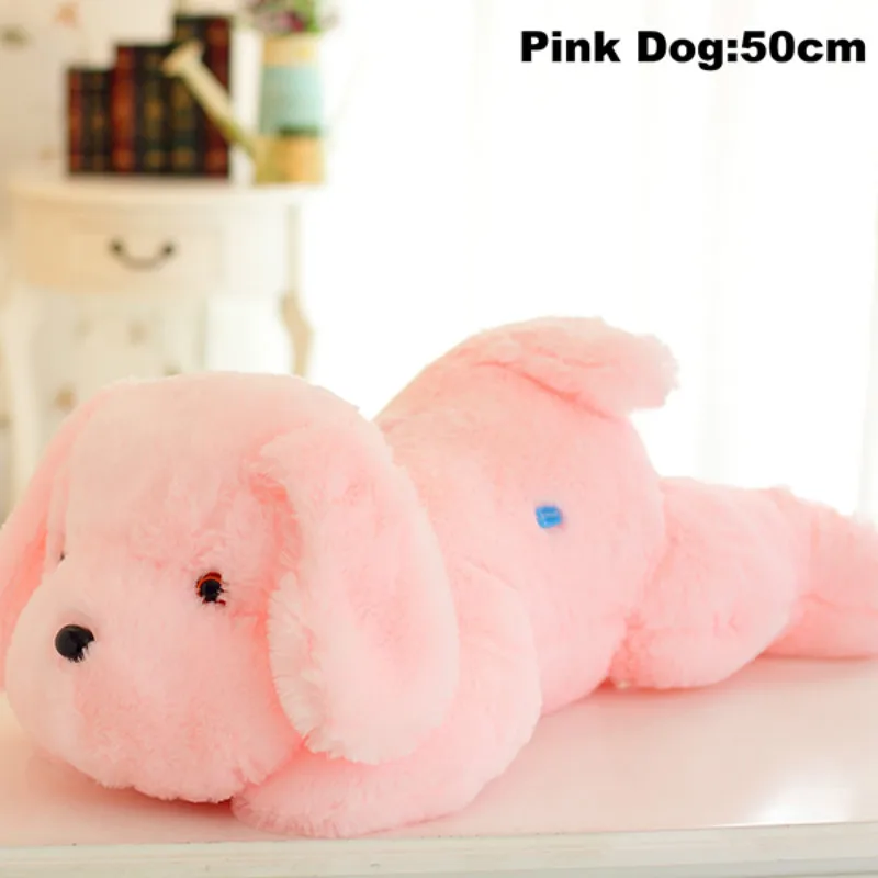 Cute Toy Soft Plush Stuffed Light-Up Toys Luminous Puppy Dog Cushion Led Light Toys Gift for Girls/Children Birthday Gift
Cute Toy Soft Plush Stuffed Light-Up Toys Luminous Puppy Dog Cushion Led Light Toys Gift for Girls/Children Birthday Gift