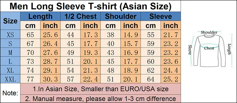 Men's Tiger Custom Long Sleeve Print Big Size Undershirts Punk T Shirts Men New Year's Gift Mens Casual Shirts Cartoon Cotton
Men's Tiger Custom Long Sleeve Print Big Size Undershirts Punk T Shirts Men New Year's Gift Mens Casual Shirts Cartoon Cotton