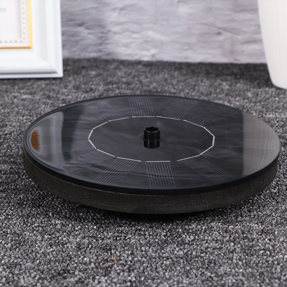 Миниатюрный плавающий фонтан на солнечной батарее, водяной ртутный садовый спринклер (черный) 
Миниатюрный плавающий фонтан на солнечной батарее, водяной ртутный садовый спринклер (черный)