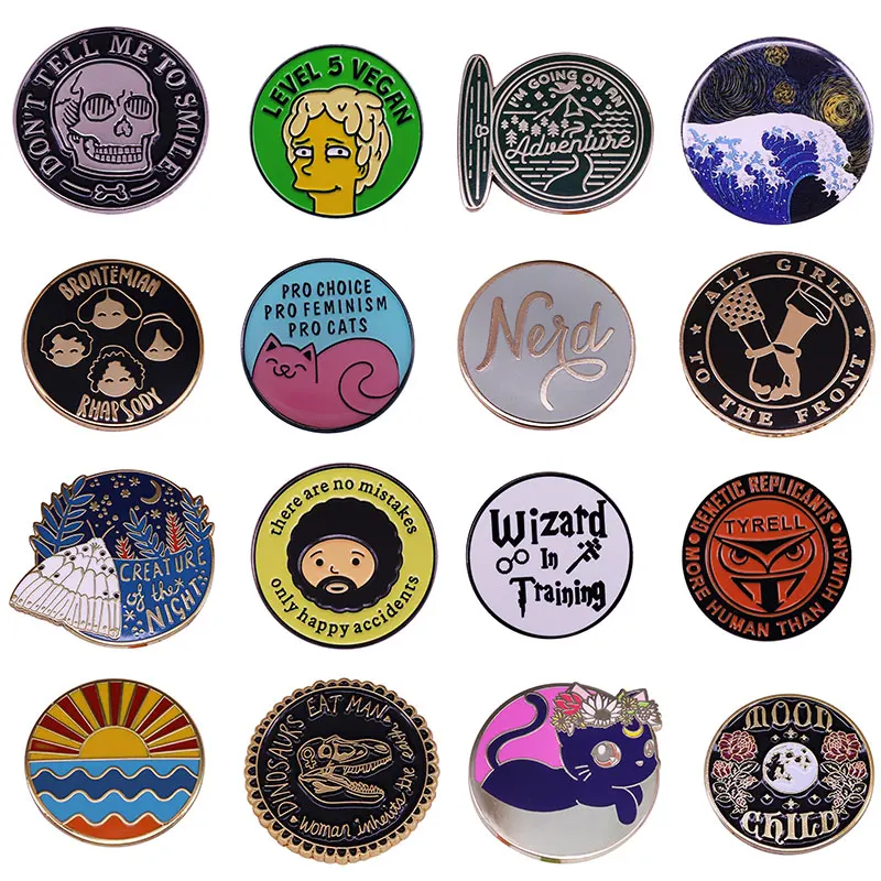 Funny Anime movies Hard Enamel Pins Collect Creativity Metal Cartoon Brooch Backpack Collar Lapel Badges Fashion Jewelry Gifts
Funny Anime movies Hard Enamel Pins Collect Creativity Metal Cartoon Brooch Backpack Collar Lapel Badges Fashion Jewelry Gifts