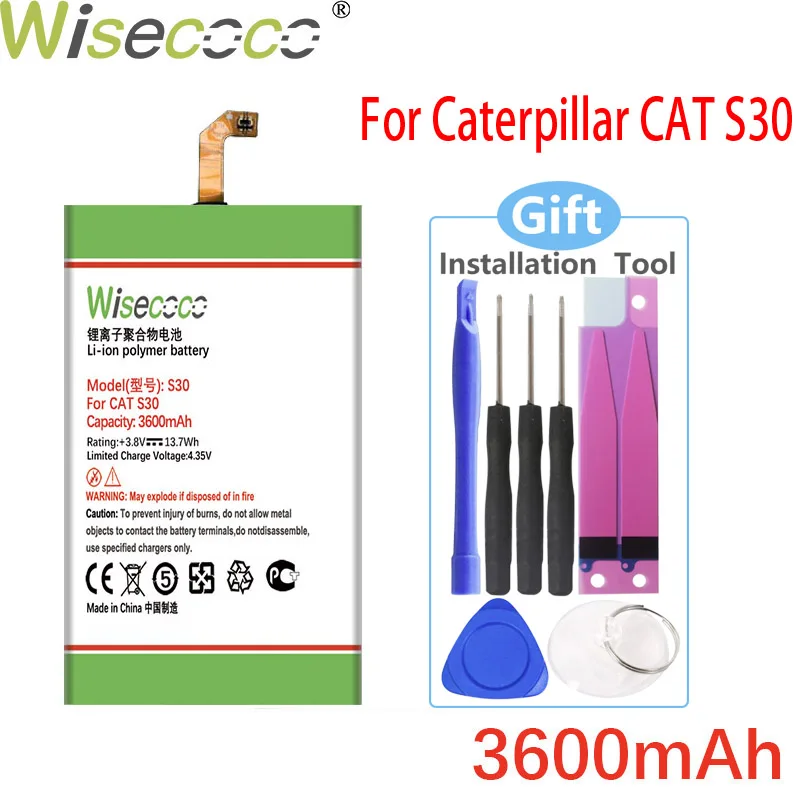 Батарея Wisecoco 3600 мАч для смартфона CAT S30 S 30 в наличии Высококачественная Новая батарея + номер для отслеживания
Батарея Wisecoco 3600 мАч для смартфона CAT S30 S 30 в наличии Высококачественная Новая батарея + номер для отслеживания