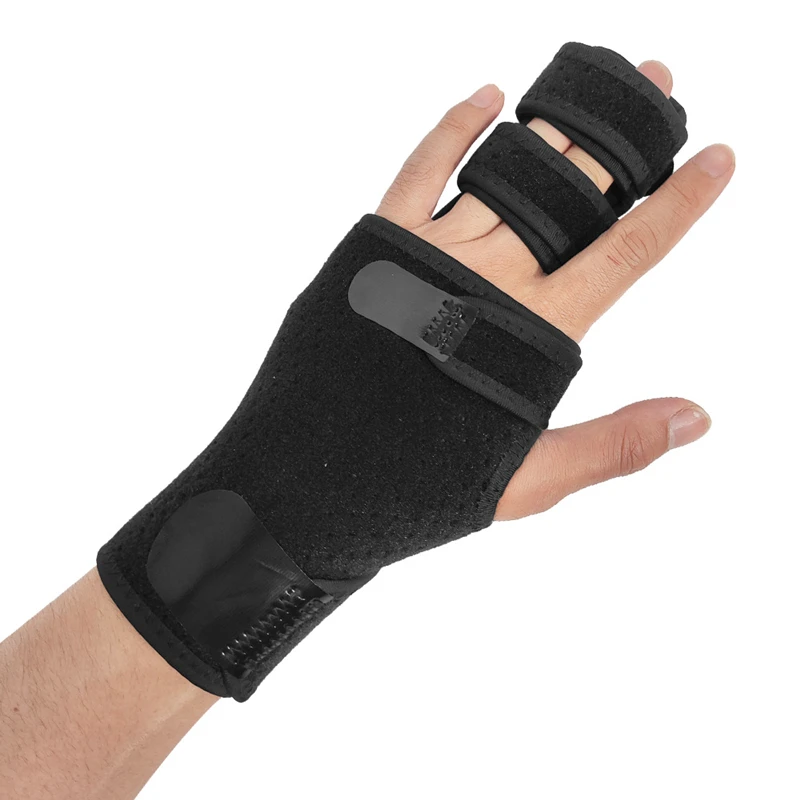 Adjustable Wrist Hand Finger Brace Left/Right Finger Splint Support for Broken Fingers Injuries Arthritis Trigger Finger Pain
Adjustable Wrist Hand Finger Brace Left/Right Finger Splint Support for Broken Fingers Injuries Arthritis Trigger Finger Pain