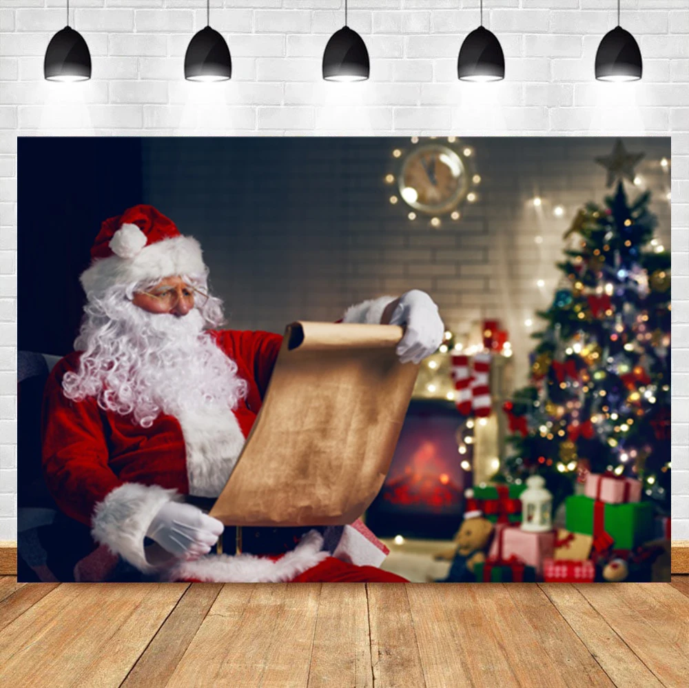Santa Claus Gift List Indoor Light Bokeh Christmas Tree Photography Backdrop Photographic Photo Background For Photo Studio
Santa Claus Gift List Indoor Light Bokeh Christmas Tree Photography Backdrop Photographic Photo Background For Photo Studio