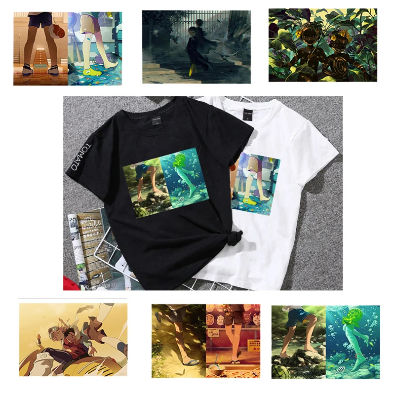 Japanese Animation Scene Stickers Iron On Patches Heat-sensitive Patch Application Of One Ironing Printing For Clothing Tops
Japanese Animation Scene Stickers Iron On Patches Heat-sensitive Patch Application Of One Ironing Printing For Clothing Tops