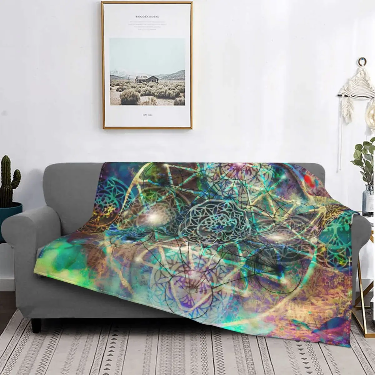 Mandala Tarot Card Divination Witchcraft Blanket Four Seasons Stitch Cotton Portable Coral Fleece Throw Blankets For Couch Home
Mandala Tarot Card Divination Witchcraft Blanket Four Seasons Stitch Cotton Portable Coral Fleece Throw Blankets For Couch Home