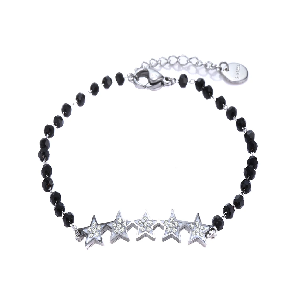 2020 New Design Charm Bracelet Bohemia Jewelry Silver Color Stars Beaded Chain Trendy Crystal Women Bracelets Friends Pulseira
2020 New Design Charm Bracelet Bohemia Jewelry Silver Color Stars Beaded Chain Trendy Crystal Women Bracelets Friends Pulseira
