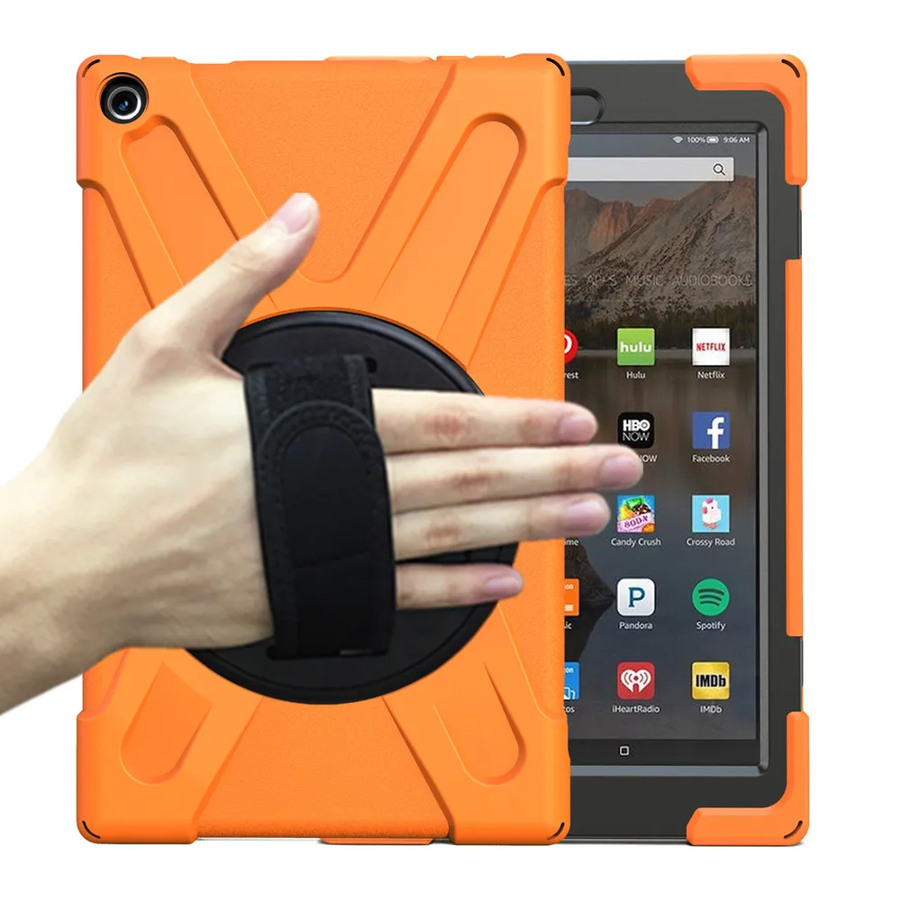 For Amazon Kindle Fire HD 10 2019 10.1 inch Rotating Bracke for Amazon Kindle Fire HD 10 2017 10.1 inch Tablet Case + PenFilm
For Amazon Kindle Fire HD 10 2019 10.1 inch Rotating Bracke for Amazon Kindle Fire HD 10 2017 10.1 inch Tablet Case + PenFilm