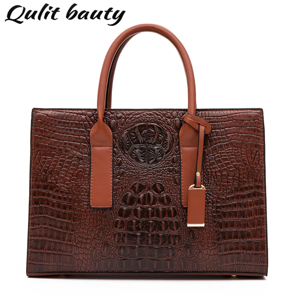 Сумка крокодиловая женская через плечо, мессенджер из мягкой кожи, Роскошный дизайнерский саквояж кросс-боди 
Сумка крокодиловая женская через плечо, мессенджер из мягкой кожи, Роскошный дизайнерский саквояж кросс-боди