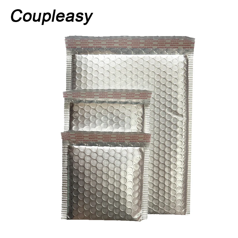 100Pcs Matte Silver Plastic Bubble Bag Self Seal Adhesive Bubble Mailer Postal Shipping Mailing Bag Courier Packaging Bags 
100Pcs Matte Silver Plastic Bubble Bag Self Seal Adhesive Bubble Mailer Postal Shipping Mailing Bag Courier Packaging Bags