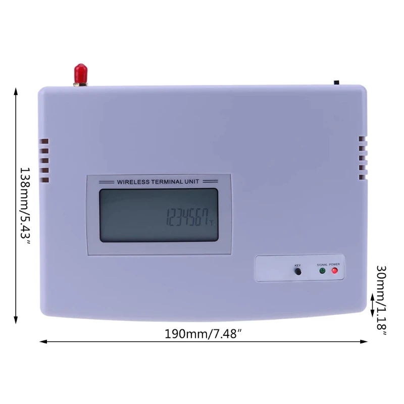 GSM Network Dialer 900/1800MHz Dual Band Fixed Wireless Terminal LCD Display FWT US Plug
GSM Network Dialer 900/1800MHz Dual Band Fixed Wireless Terminal LCD Display FWT US Plug