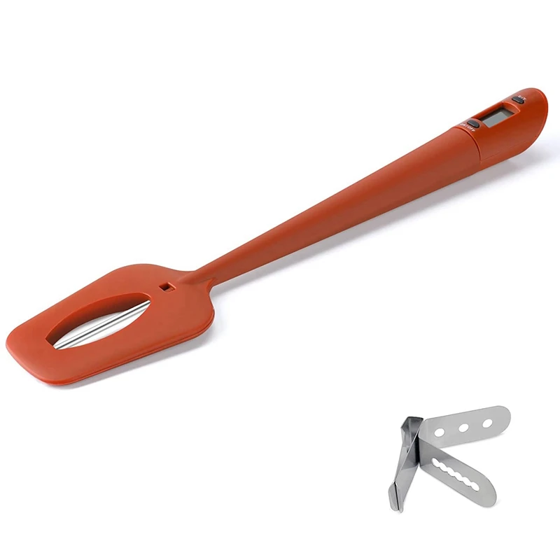 Digital Candy Thermometer,Instant Read Kitchen Cooking & Candy Spatula Thermometer Temperature Reader And Stirrer
Digital Candy Thermometer,Instant Read Kitchen Cooking & Candy Spatula Thermometer Temperature Reader And Stirrer