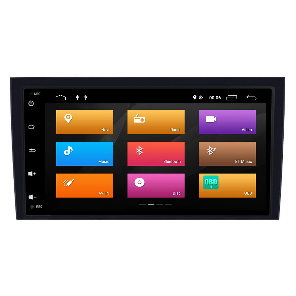 Автомагнитола 2 din Android 10 для Audi A4 B6 B7 S4 RS4 SEAT Exeo 2002 2008 GPS навигация стерео головное