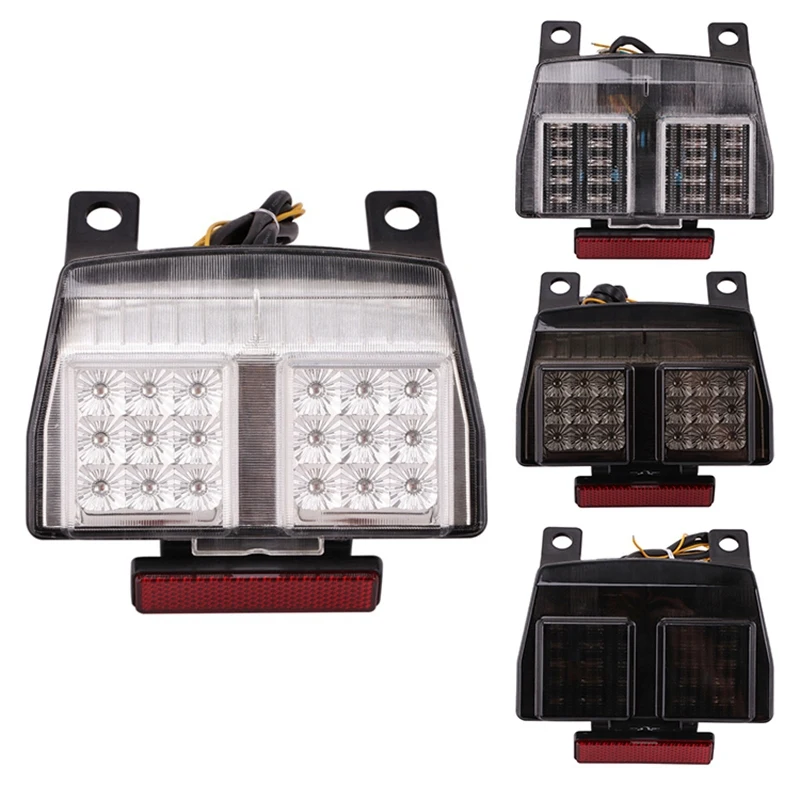 Motorcycle LED Rear Tail Light Integrated Turn Signal Hazard Warning Light for Ducati 998 996 916 748 1994 - 2003
Motorcycle LED Rear Tail Light Integrated Turn Signal Hazard Warning Light for Ducati 998 996 916 748 1994 - 2003