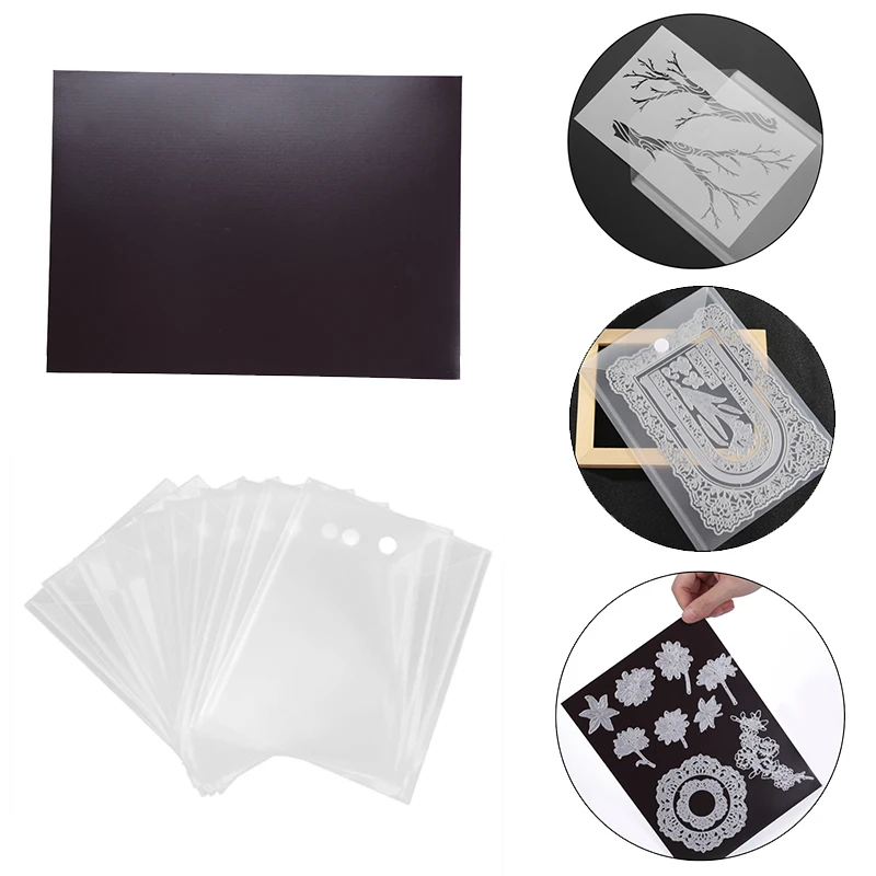 9.3x6.8inch Soft Magnet Sheets Plastic Storage Bags For Crafts Cutting Dies Collection Transparent Holders Organizer
9.3x6.8inch Soft Magnet Sheets Plastic Storage Bags For Crafts Cutting Dies Collection Transparent Holders Organizer