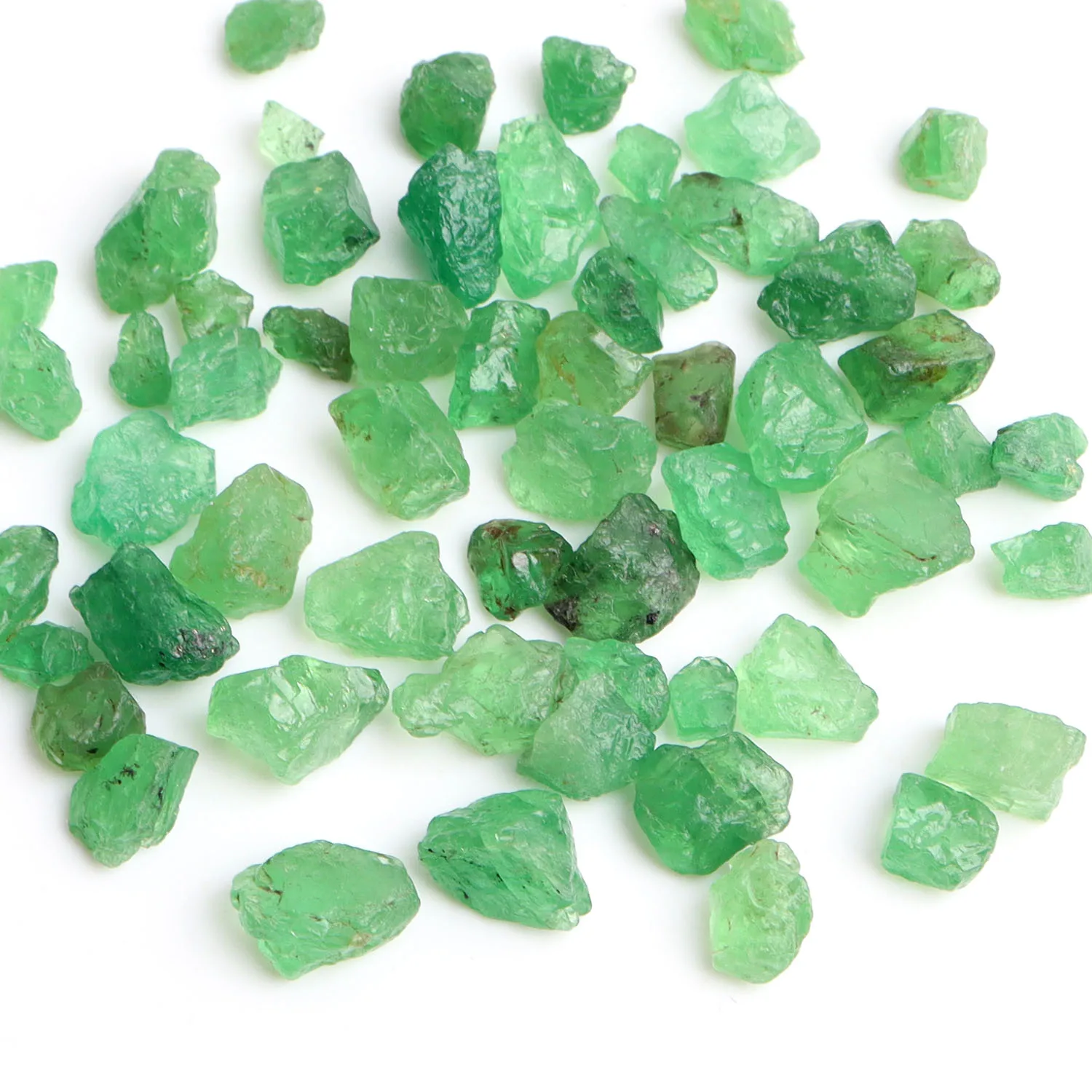10Ct/pack Rare Natural Tsavorite Green Gemstones Rough Fine Jewelry Minerals Ring Making Necklace Mounting Diy Collection
10Ct/pack Rare Natural Tsavorite Green Gemstones Rough Fine Jewelry Minerals Ring Making Necklace Mounting Diy Collection
