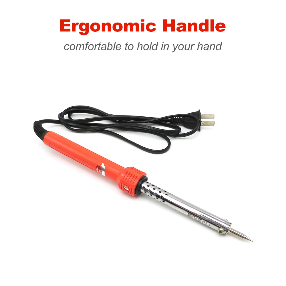 30/40/60W Welding Pen High Temperature Resistant Soldering Welding Iron,Quick Heating US Plug Thermostat Electric Soldering Iron
30/40/60W Welding Pen High Temperature Resistant Soldering Welding Iron,Quick Heating US Plug Thermostat Electric Soldering Iron