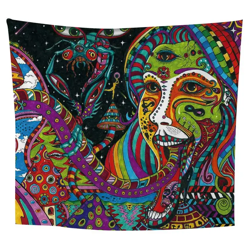 Indian pattern tapestry color abstract totem hanging cloth tattoo room decoration wall hanging wall decoration
Indian pattern tapestry color abstract totem hanging cloth tattoo room decoration wall hanging wall decoration