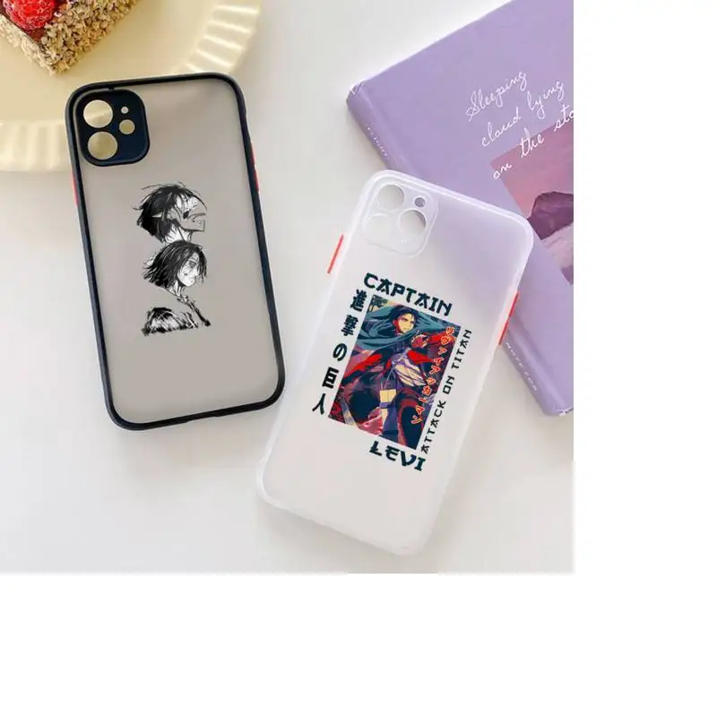 Attack On Titan anime Phone Case Clear matte transparent For white iPhone 7 8 x xs xr 11 12 pro plus max mini Funda
Attack On Titan anime Phone Case Clear matte transparent For white iPhone 7 8 x xs xr 11 12 pro plus max mini Funda