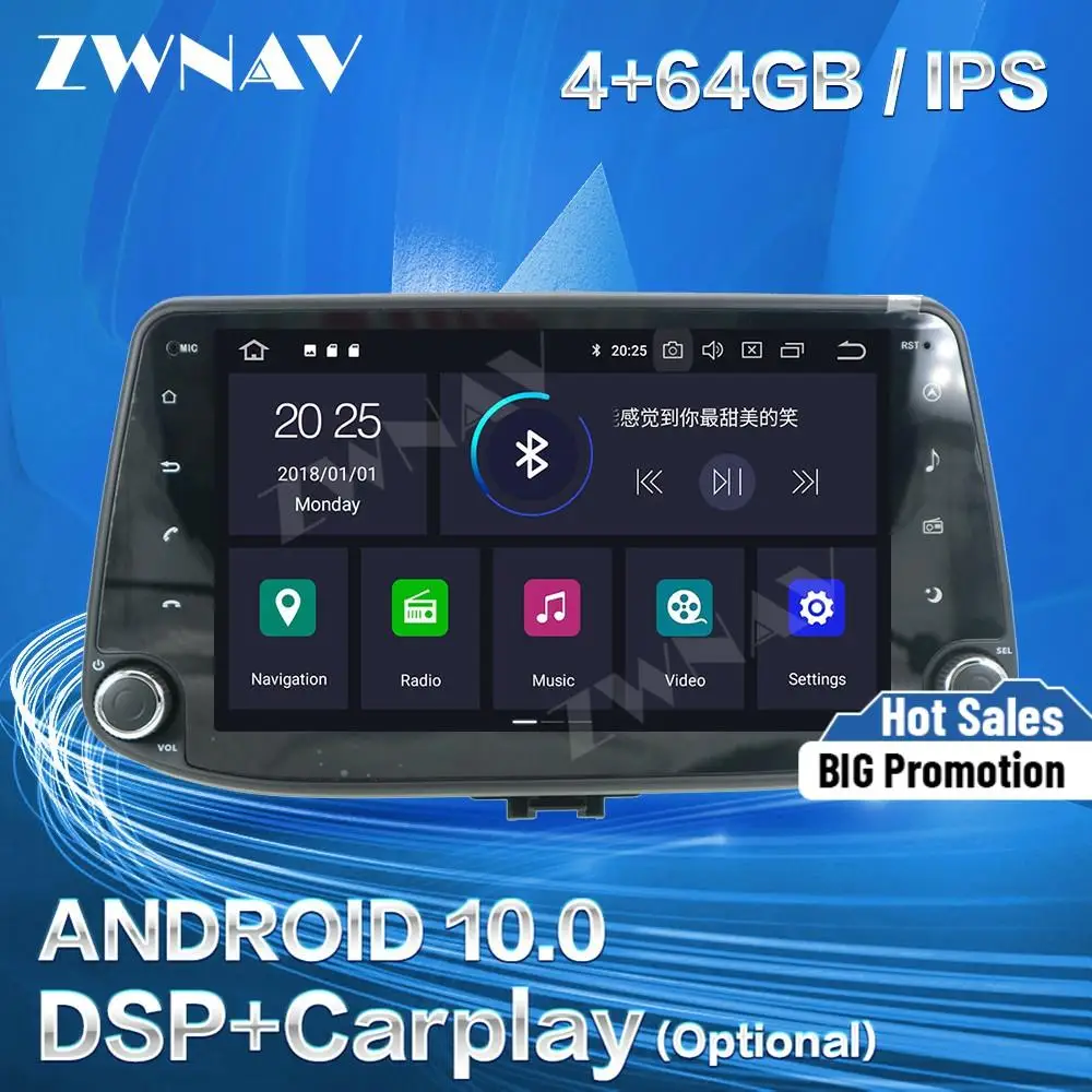 Carplay DSP For Hyundai I30 2017 2018 2019 Android Screen Multimedia Player GPS Navi Auto Audio Stereo Radio Recorder Head Unit
Carplay DSP For Hyundai I30 2017 2018 2019 Android Screen Multimedia Player GPS Navi Auto Audio Stereo Radio Recorder Head Unit