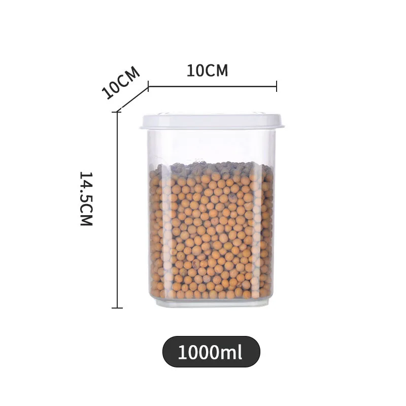Plastic Large Capacity Cereal Container Of Storage Jars Kitchen Food Storage Containers Cover With Hole Transparent Seal Jars Ne
Plastic Large Capacity Cereal Container Of Storage Jars Kitchen Food Storage Containers Cover With Hole Transparent Seal Jars Ne