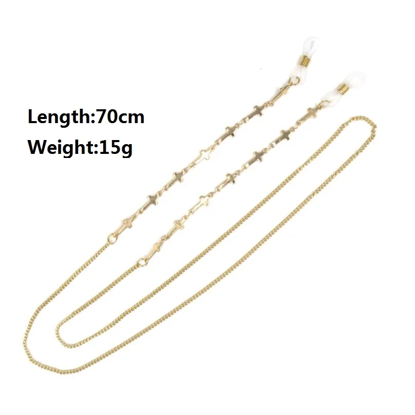 Elegant Religious Cross Beaded Glasses Chain Women Sunglasses Lanyard Strap Reading Eyeglass Chain Hanging Spectacles Accessorie
Elegant Religious Cross Beaded Glasses Chain Women Sunglasses Lanyard Strap Reading Eyeglass Chain Hanging Spectacles Accessorie