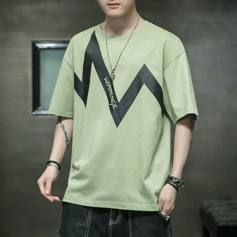 Short Sleeve T-shirt Men's Summer Round Neck Solid Color Large Size Simple Youth Base Coat Korean Slim Fit Half Sleeve Shirt
Short Sleeve T-shirt Men's Summer Round Neck Solid Color Large Size Simple Youth Base Coat Korean Slim Fit Half Sleeve Shirt