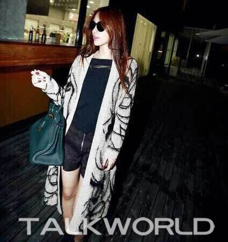 Европейский и американский осенний Женский вязаный кардиган средней длины шикарный
Европейский и американский осенний Женский вязаный кардиган средней длины шикарный