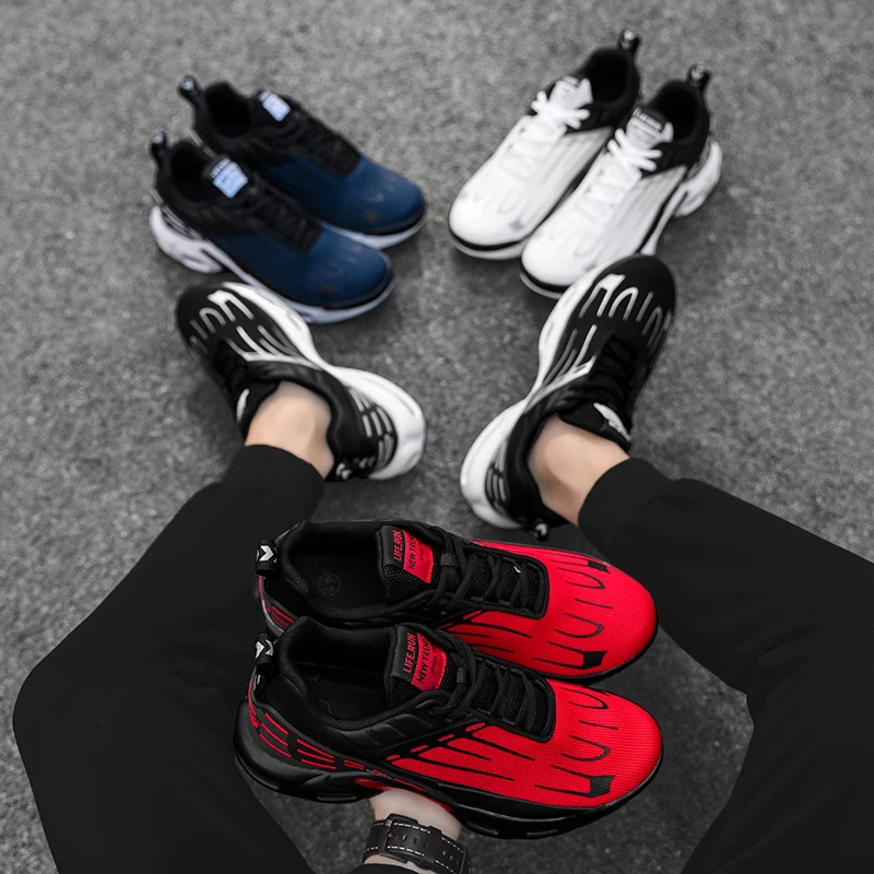 Sports Shoes Men's Spring New Men's Casual Shoes Platform Running Shoes Men Sneakers Breathable Loafers Zapatillas Hombre
Sports Shoes Men's Spring New Men's Casual Shoes Platform Running Shoes Men Sneakers Breathable Loafers Zapatillas Hombre