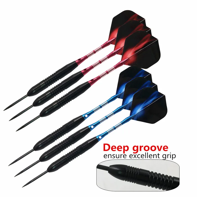 Professional Steel Tip Darts Aluminum Shaft Fox Smiling Good Qualtiy Nice Flights Black Barrel Darts Gift Chrome Darts Set
Professional Steel Tip Darts Aluminum Shaft Fox Smiling Good Qualtiy Nice Flights Black Barrel Darts Gift Chrome Darts Set