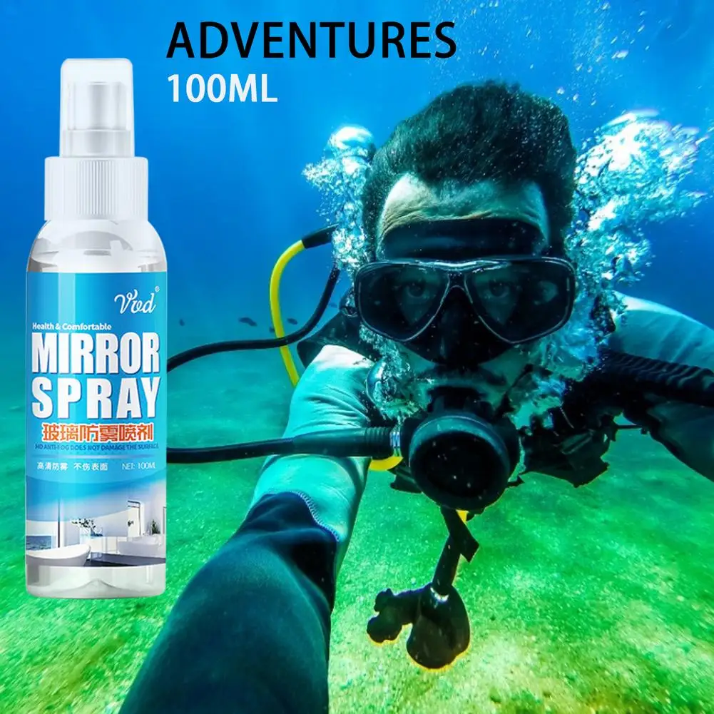 100ml Spray Anti Fog High Safety Sprinkler Swimming Goggles Car Rearview Mirror Helmet Antifogging Agent Swimming Tools
100ml Spray Anti Fog High Safety Sprinkler Swimming Goggles Car Rearview Mirror Helmet Antifogging Agent Swimming Tools
