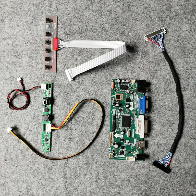 Плата привода монитора LM220WE5/MT220WPM/LTM220MT09/LTM220MT12 Matrix 1680*1050 WLDE, 30-Pin, M.NT68676 
Плата привода монитора LM220WE5/MT220WPM/LTM220MT09/LTM220MT12 Matrix 1680*1050 WLDE, 30-Pin, M.NT68676