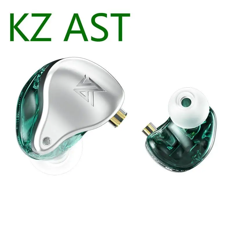 

KZ AST 24 BA Balanced Armature Units HIFI Earphones Monitor DJ Headsets Noise Cancelling Earbuds 2PIN Cable KZ ASX AS16 ZAX ZSX