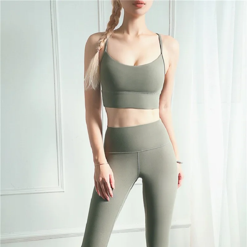 Fitness Sports Bra For Women Push Up Shockproof Cross Yoga Running Gym Training Workout Femme Padded Underwear Crop Tops Athleti
Fitness Sports Bra For Women Push Up Shockproof Cross Yoga Running Gym Training Workout Femme Padded Underwear Crop Tops Athleti