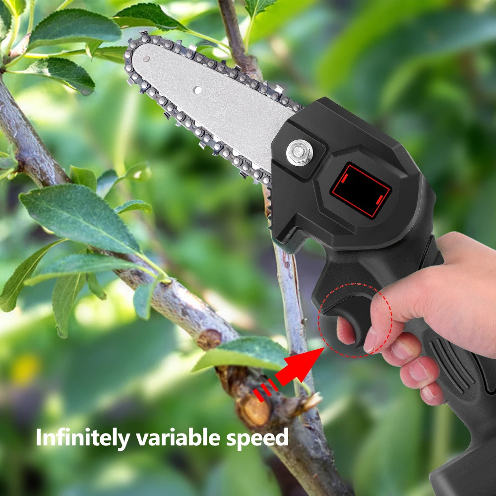 550W Cordless Pruner Electric Pruning Shear Lithium-ion Battery Efficient Fruit Tree Bonsai Pruning Branches Cutter Chain Saws
550W Cordless Pruner Electric Pruning Shear Lithium-ion Battery Efficient Fruit Tree Bonsai Pruning Branches Cutter Chain Saws