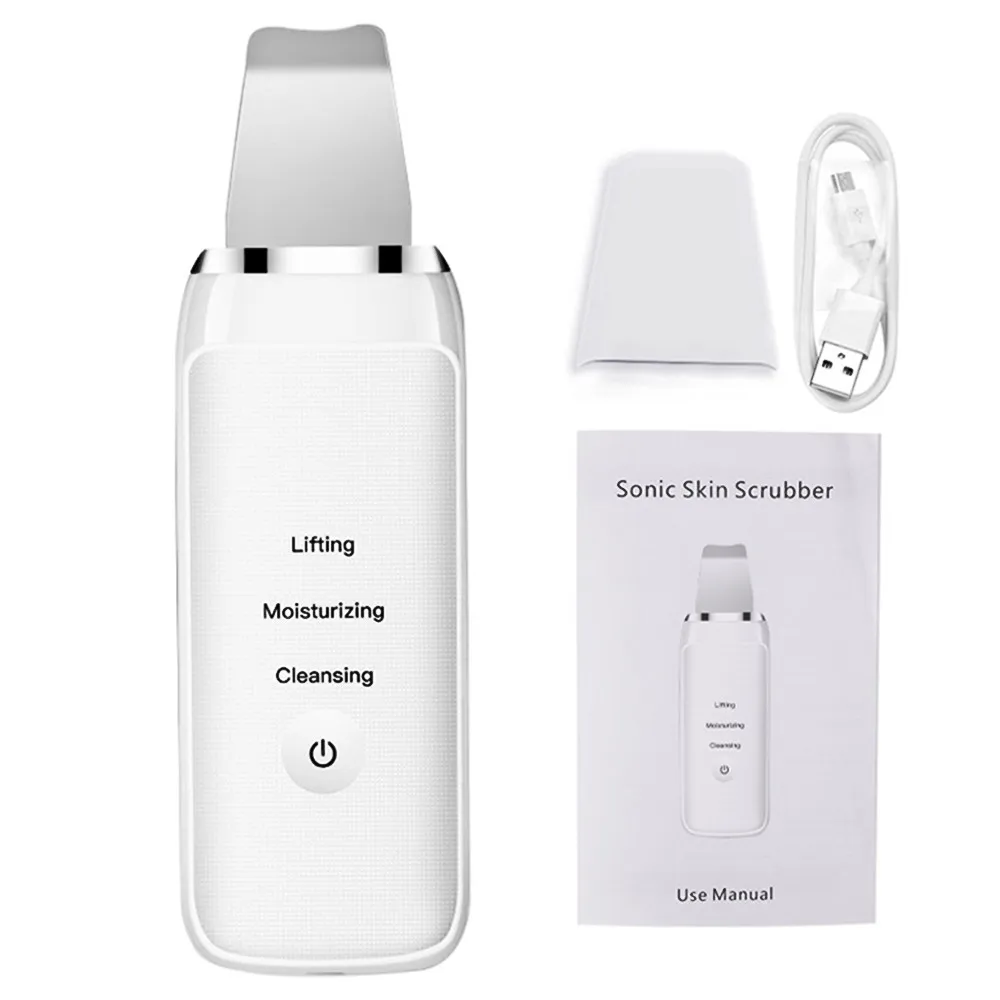 Ultrasonic Skin Scrubber Face Cleaning Device Blackhead Remover Peeling Cavitation Face Cleaner Skin Purifier Facial Massage
Ultrasonic Skin Scrubber Face Cleaning Device Blackhead Remover Peeling Cavitation Face Cleaner Skin Purifier Facial Massage