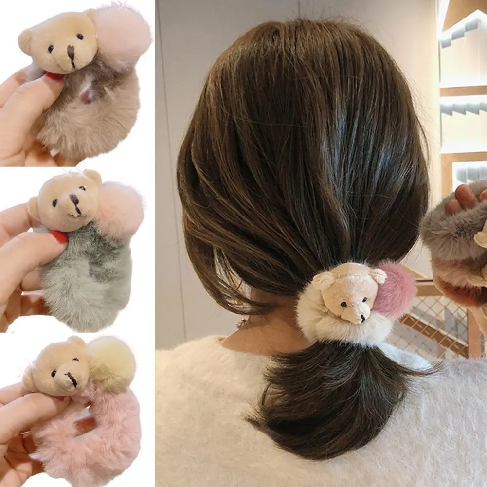 Hair Tie Bear Hairy Hair Rope Cute Rubber Band Female Head High Elastic Temperament Simple Hair Rope Female Fashion Headdress
Hair Tie Bear Hairy Hair Rope Cute Rubber Band Female Head High Elastic Temperament Simple Hair Rope Female Fashion Headdress