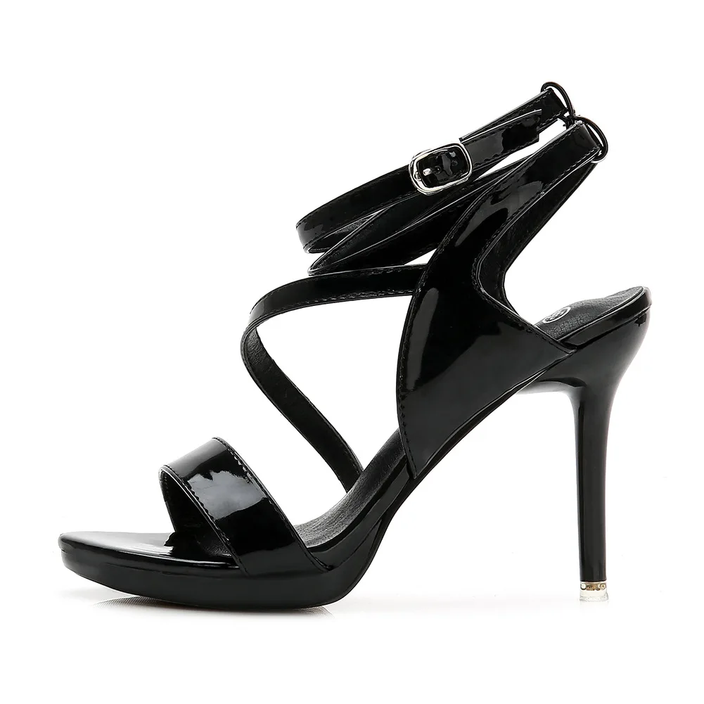 Odinokov Summer Women Sandals Buckle Office Lady Thin Heel Fish Mouth OpenToe Cross Straps Rome Slingback Shoe Big Size 44
Odinokov Summer Women Sandals Buckle Office Lady Thin Heel Fish Mouth OpenToe Cross Straps Rome Slingback Shoe Big Size 44