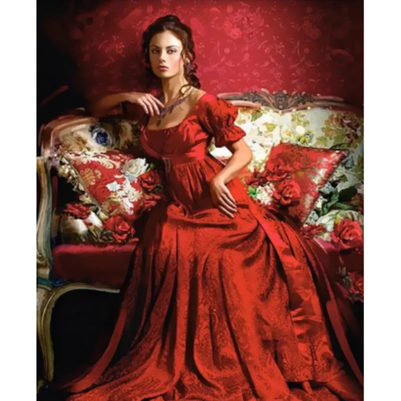 DIY digital painting acrylic beautiful princess digital hand-painted oil painting home decoration mural art
DIY digital painting acrylic beautiful princess digital hand-painted oil painting home decoration mural art
