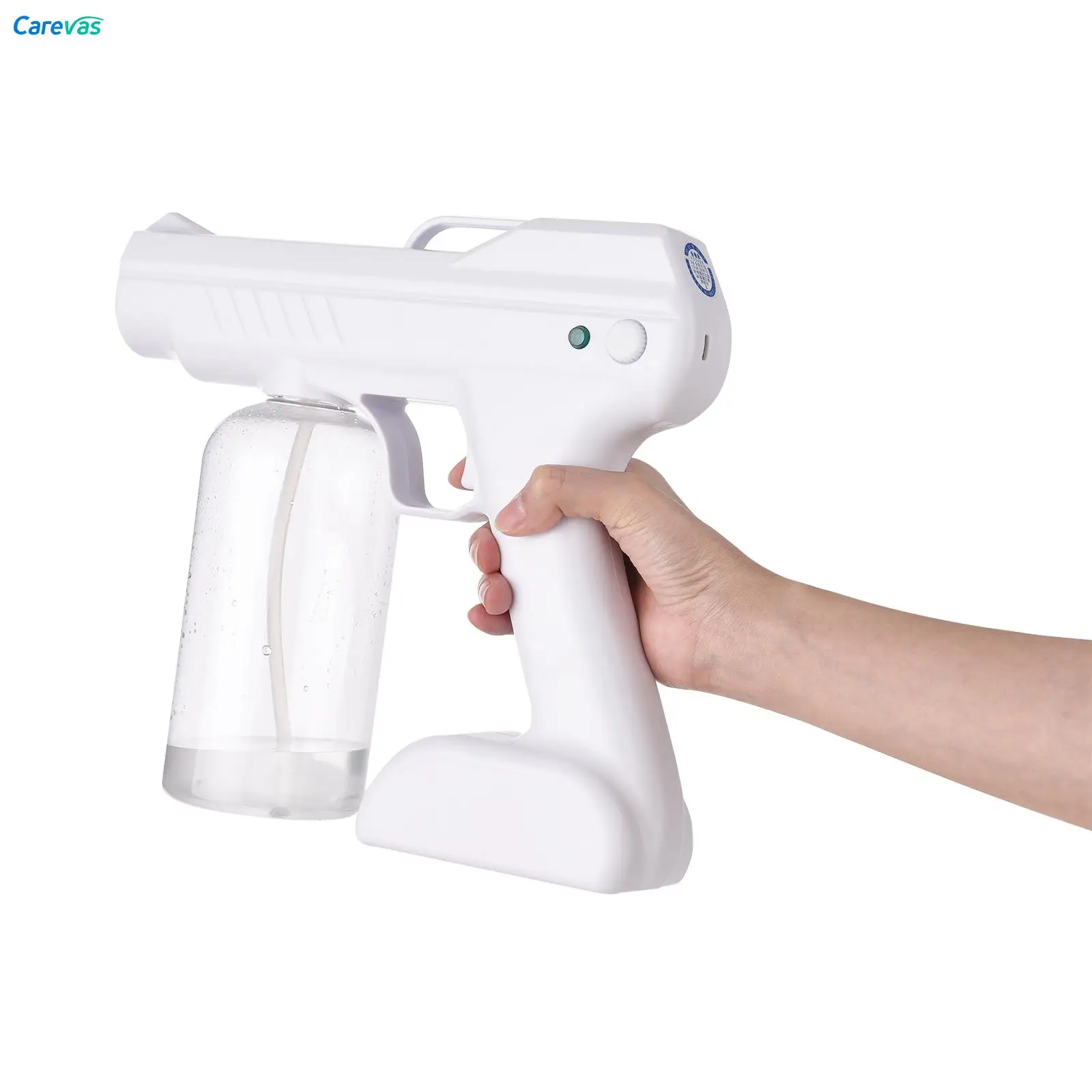 Нано-распылитель синего света, 800 мл, портативный беспроводной электрический стерилизационный распылитель, перезаряжаемый распылитель жид... 
Нано-распылитель синего света, 800 мл, портативный беспроводной электрический стерилизационный распылитель, перезаряжаемый распылитель жид...