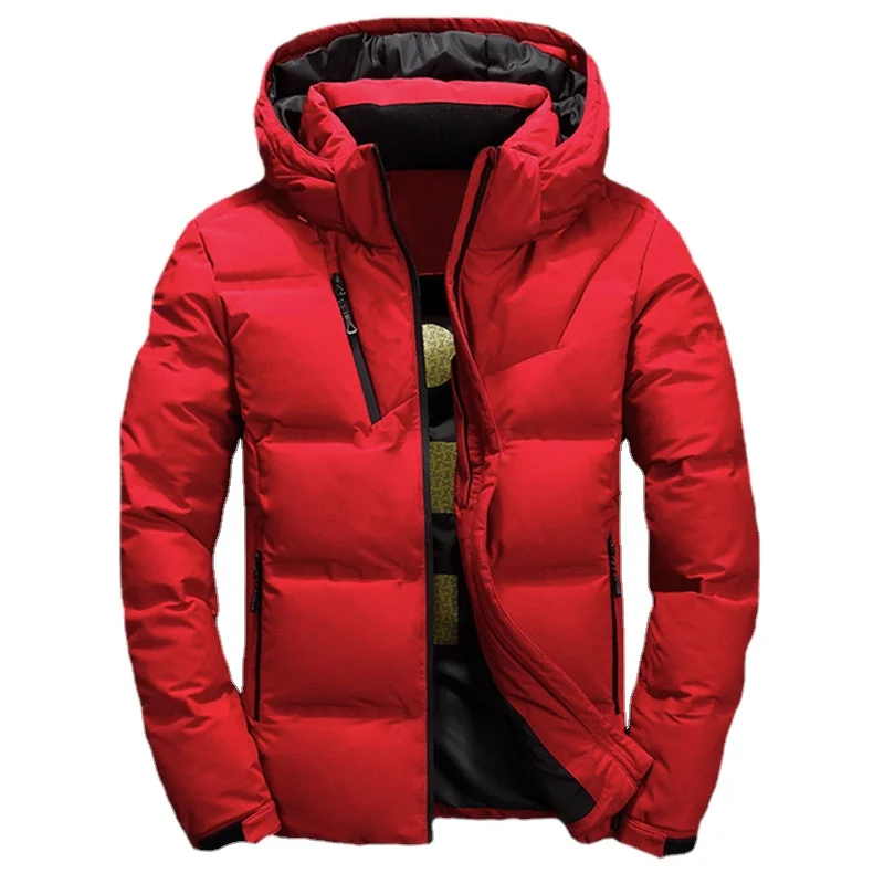 Quality Brand Men Down Jacket Slim Thick Warm Solid Color Hooded Coats Fashion Casual Down Jackets Male
Quality Brand Men Down Jacket Slim Thick Warm Solid Color Hooded Coats Fashion Casual Down Jackets Male