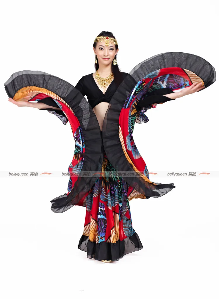 New Belly Dance Chiffon Tribal Bohemia Gypsy 720 degree Full Circle Dress Skirt 2 Color
New Belly Dance Chiffon Tribal Bohemia Gypsy 720 degree Full Circle Dress Skirt 2 Color