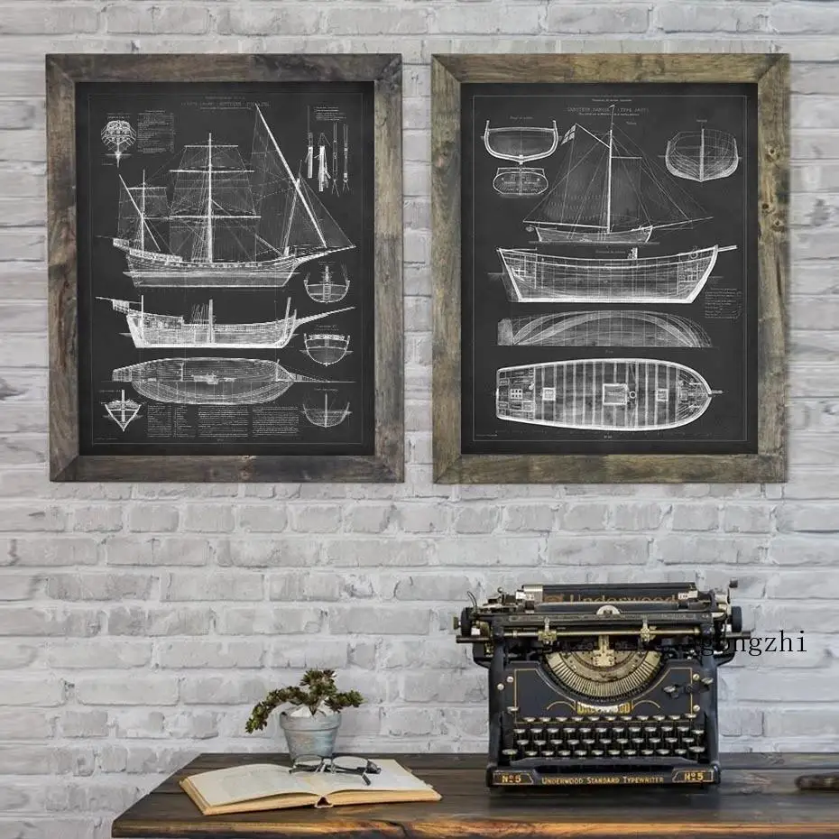 Vintage Abstract Ship Blueprint Nordic Poster Minimalist Canvas Painting and Prints Wall Art Pictures for Living Room Home Decor
Vintage Abstract Ship Blueprint Nordic Poster Minimalist Canvas Painting and Prints Wall Art Pictures for Living Room Home Decor