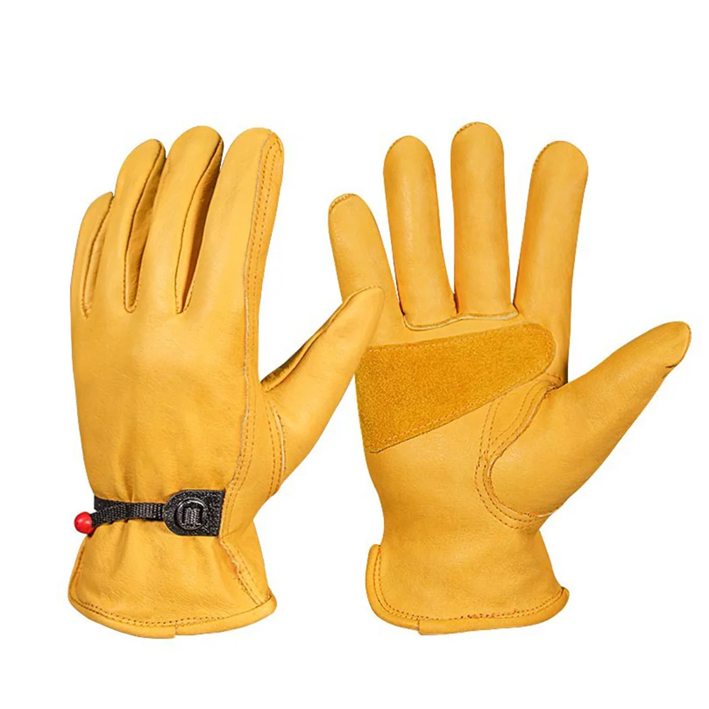 Work Gloves Cowhide Leather Men Working Welding Gloves Safety Protective Garden Sports MOTO Wear-Resisting Gloves M/L/XLsizes
Work Gloves Cowhide Leather Men Working Welding Gloves Safety Protective Garden Sports MOTO Wear-Resisting Gloves M/L/XLsizes